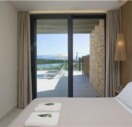 3 bedroom villa with pool & sea view, near Acharavi, sleeps 6